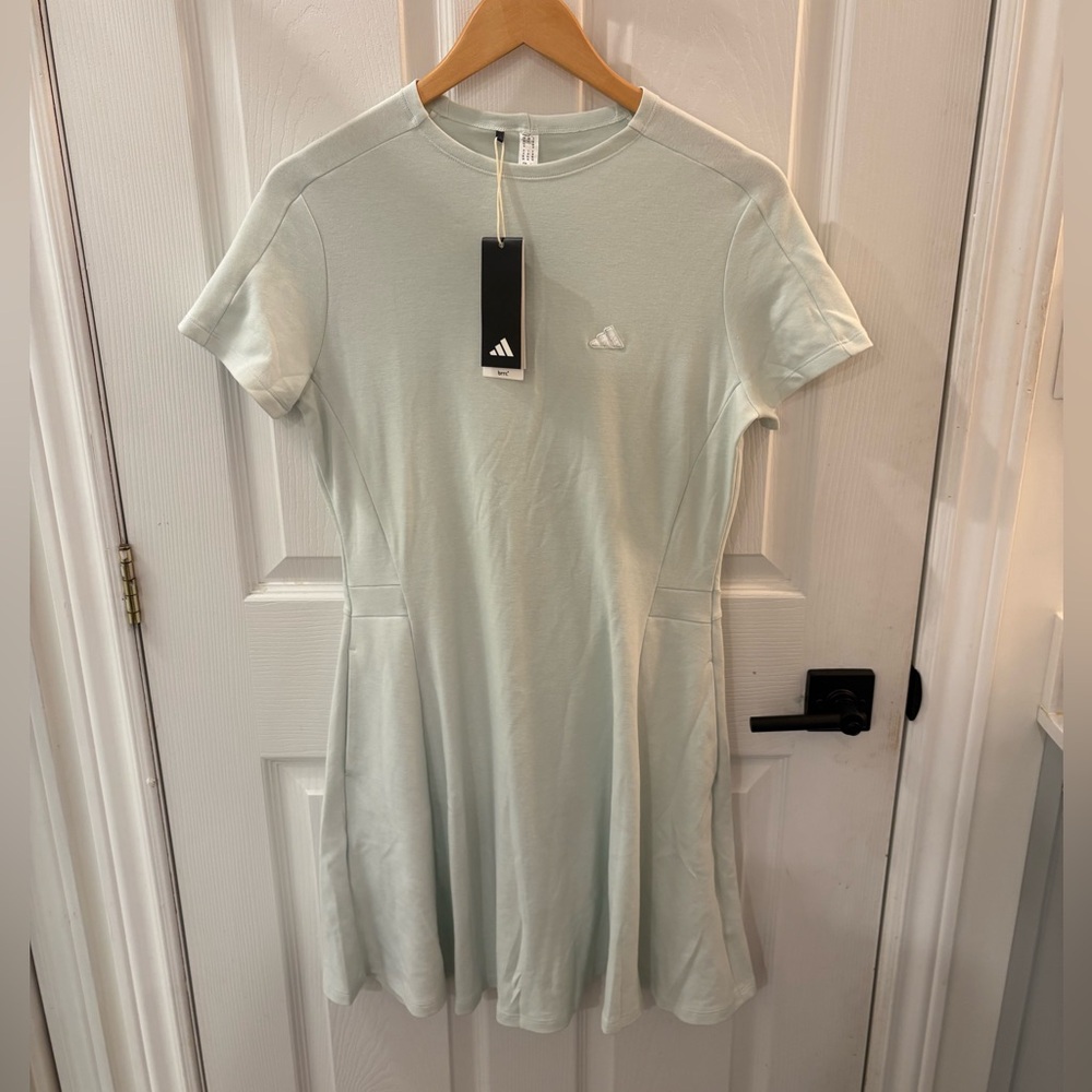 Adidas Light Green Casual Dress